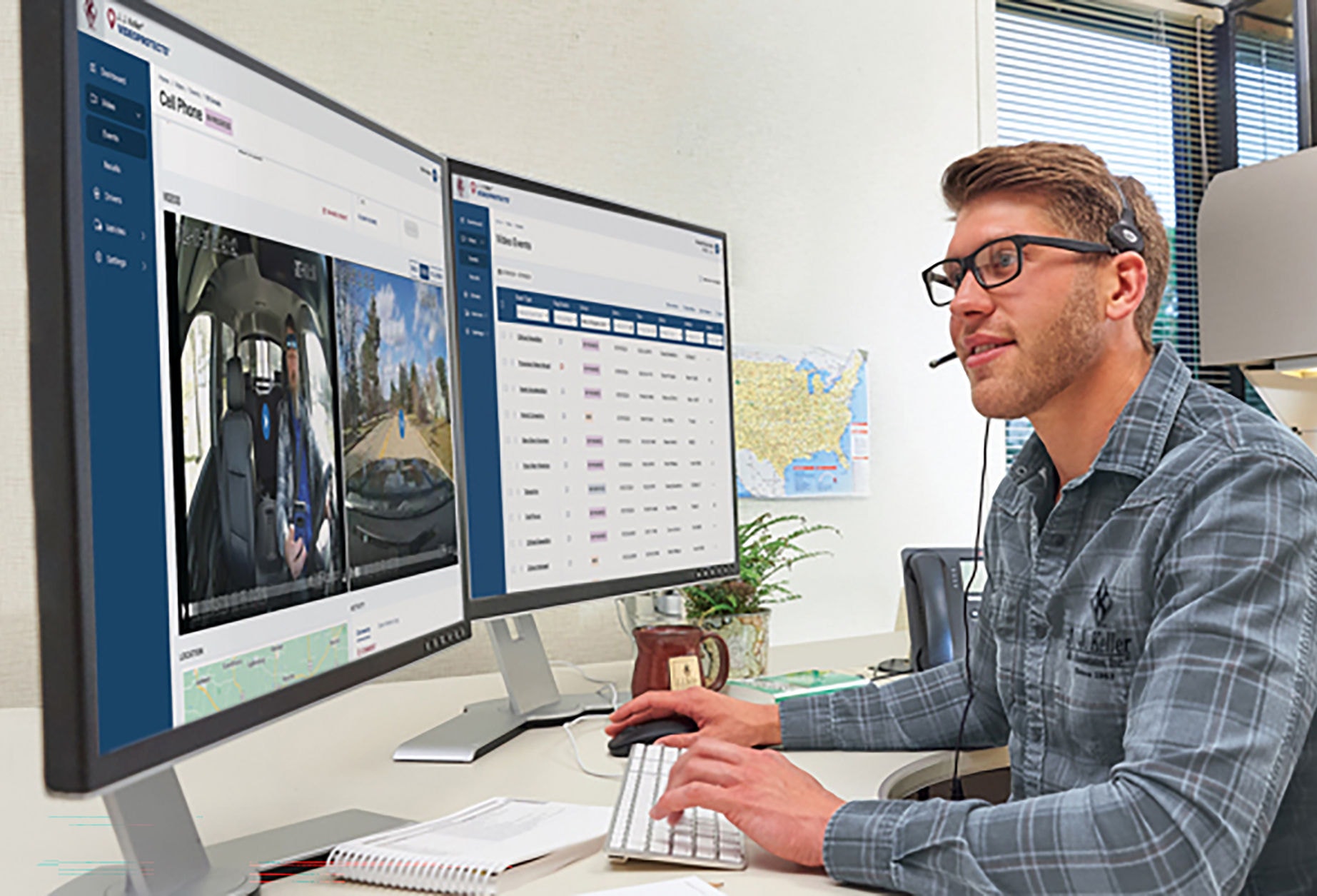guy at a computer