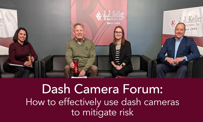 Dash Cam Forum Title slide with people
